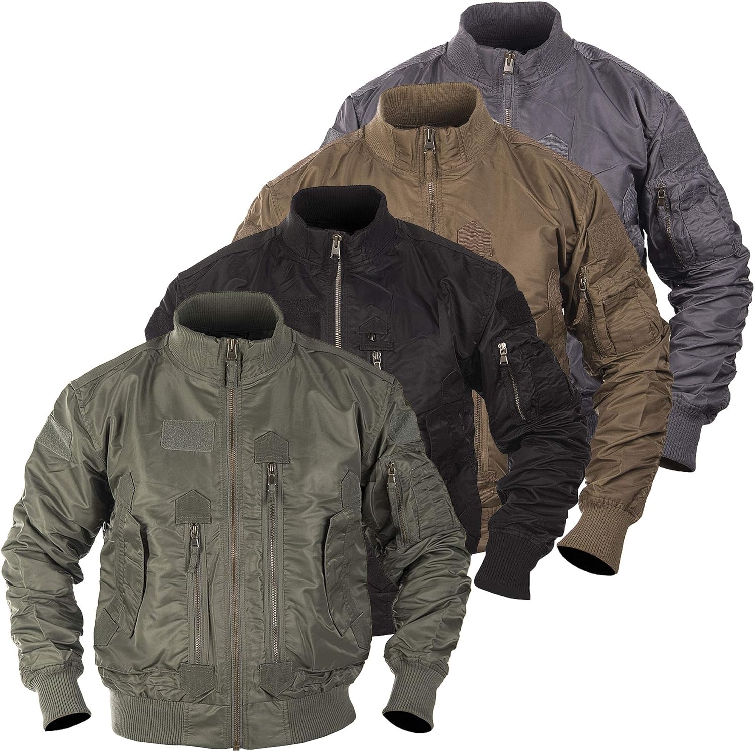 Urbandreamz Us Tactical Flight Jacket Pilot Jacket Jacket Men's Bomber