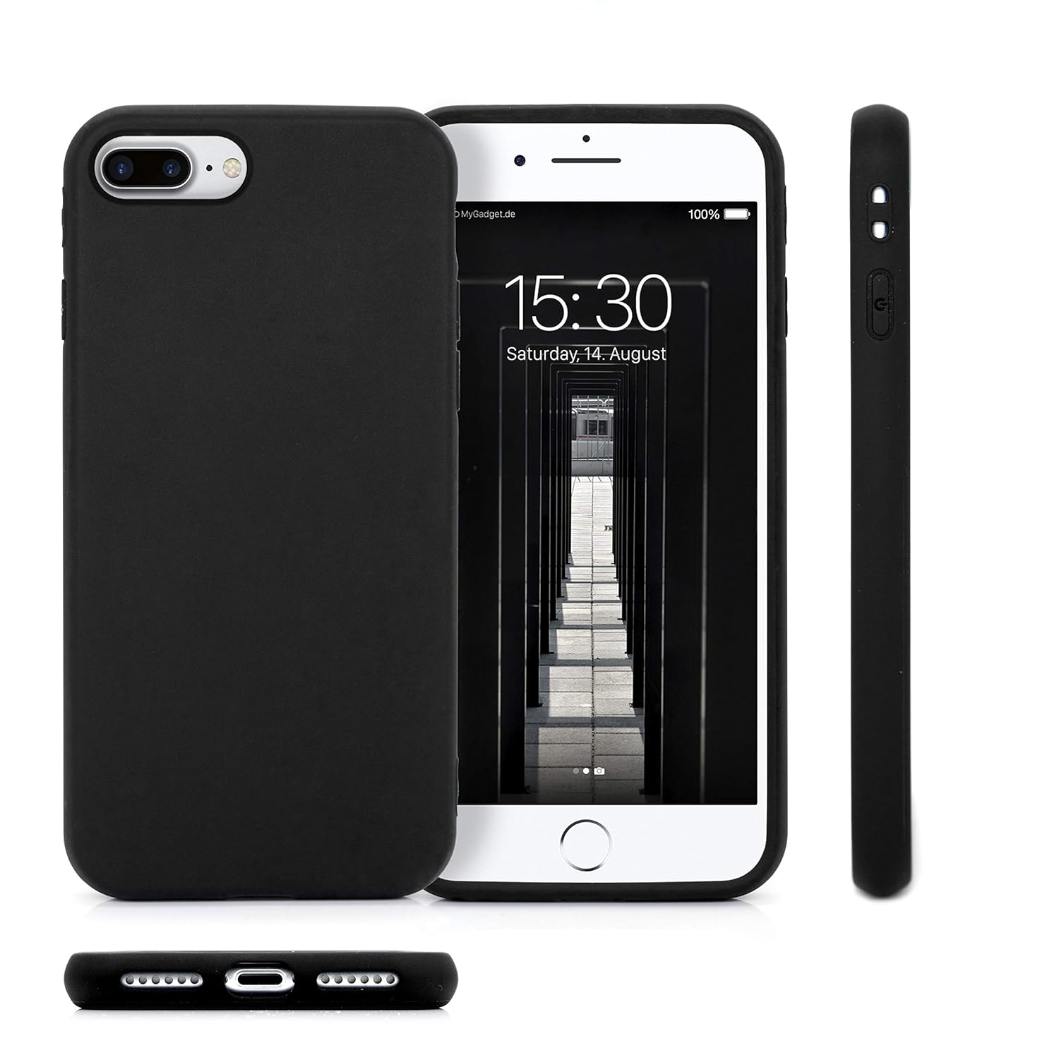 MyGadget Funda Slim para Apple iPhone 7 Plus / 8 Plus en Silicona ...