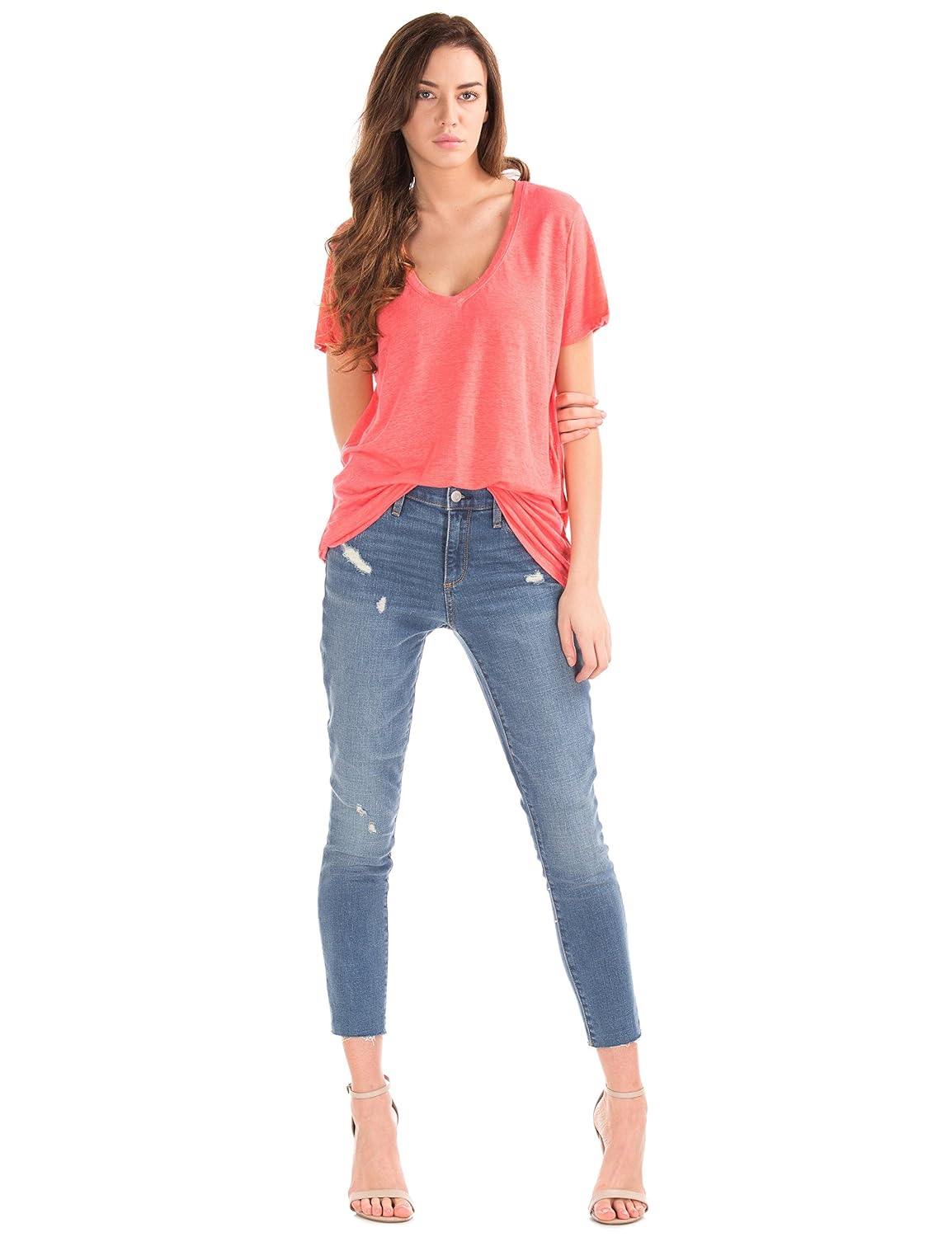 gap women's plain t-shirt