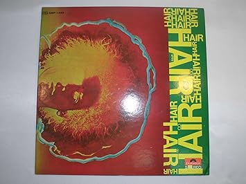 Amazon Hair Lpレコード 1967年盤 ヘア ショックアンドロックミュージカル Hair ヘア Hair サウンドトラック ミュージック