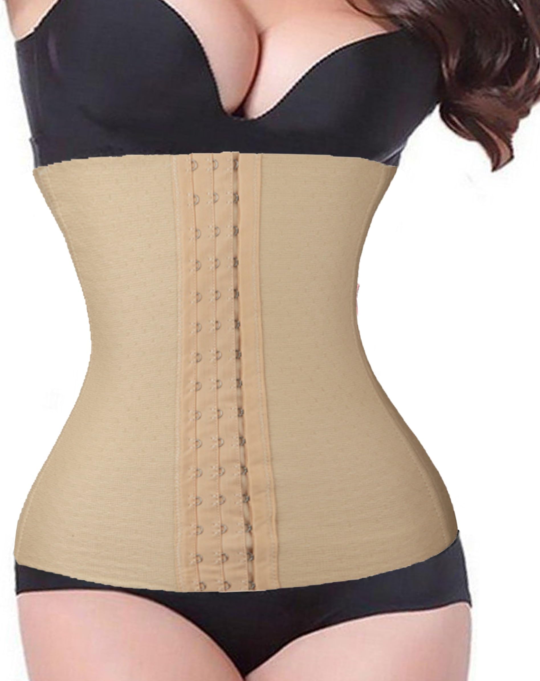 FEELSEXY Women's Waist Trimmer Tummy Girdle Waist Trainer Corset Body Shaper