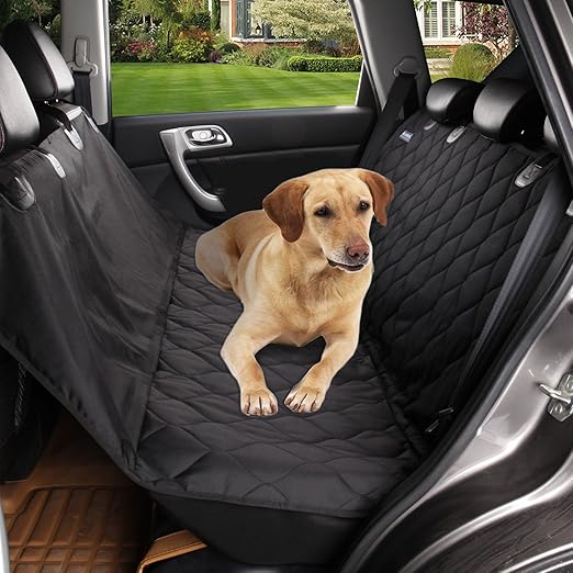 dog car seat cover waterproof & hammock convertible