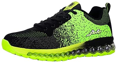 Sportschuhe Damen Air Turnschuhe Herren Luftkissen Dämpfung Rutschfest Laufschuhe Outdoor Leichte Atmungsaktiv Sneaker für Ma