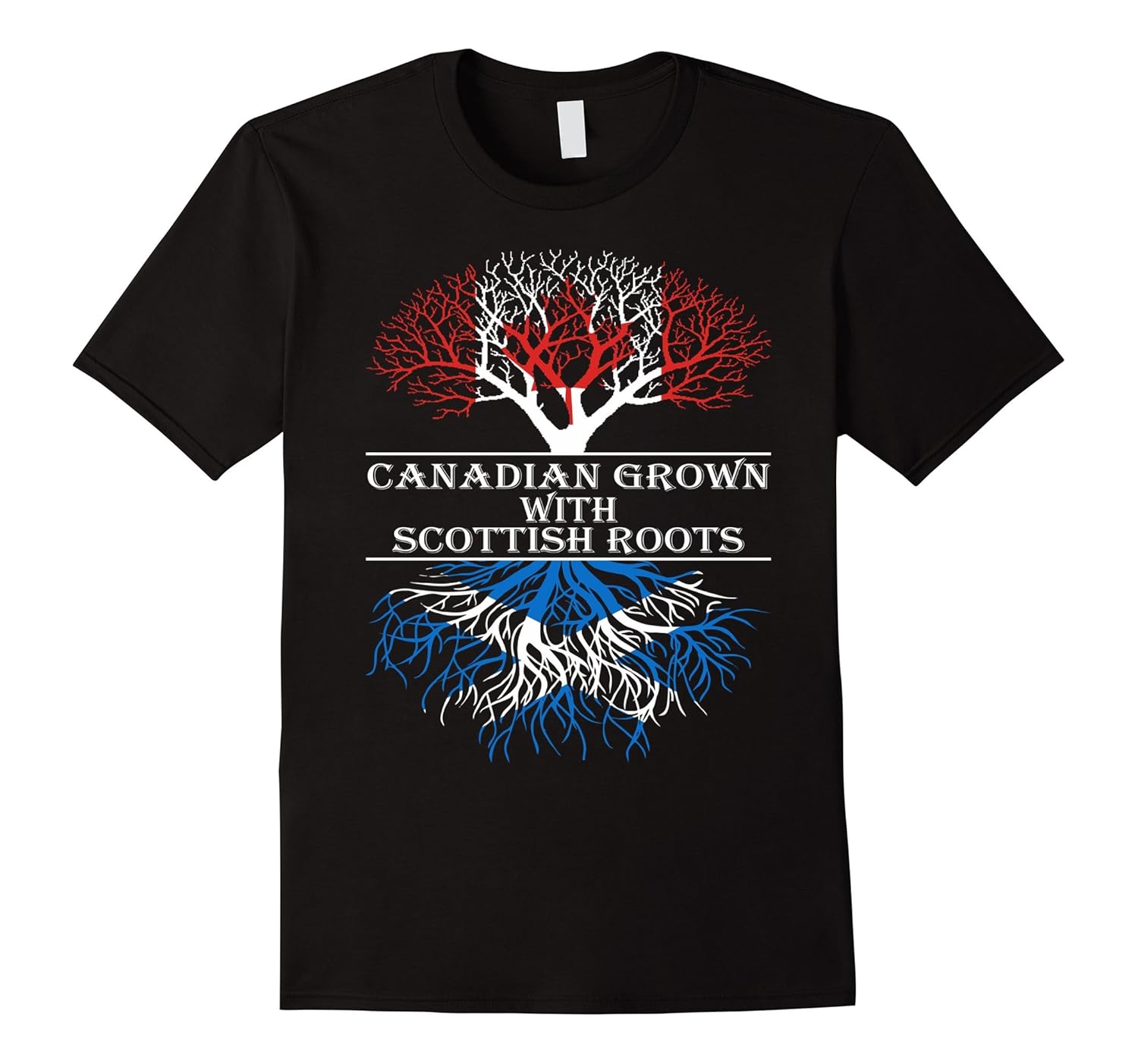Canadian Grown With Scottish Roots TShirt TshirtArt Artvinatee