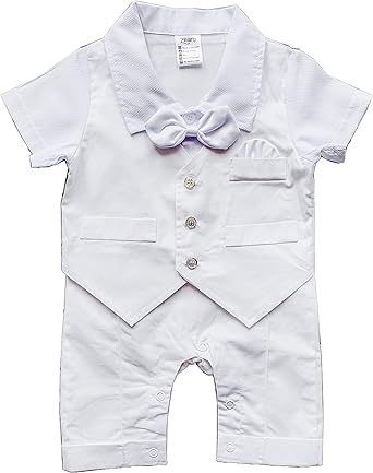 infant white suit