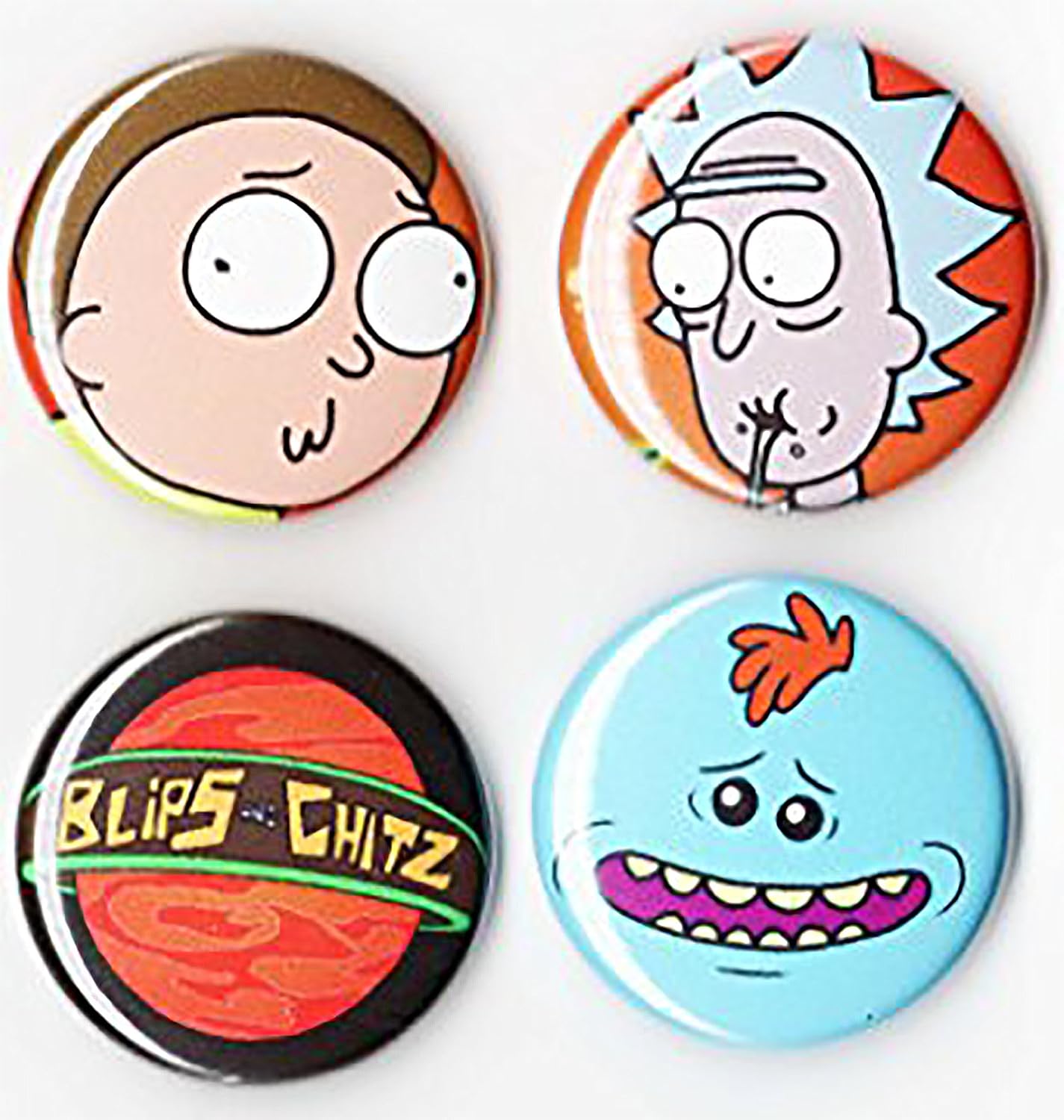 Chapas Rick y Morty