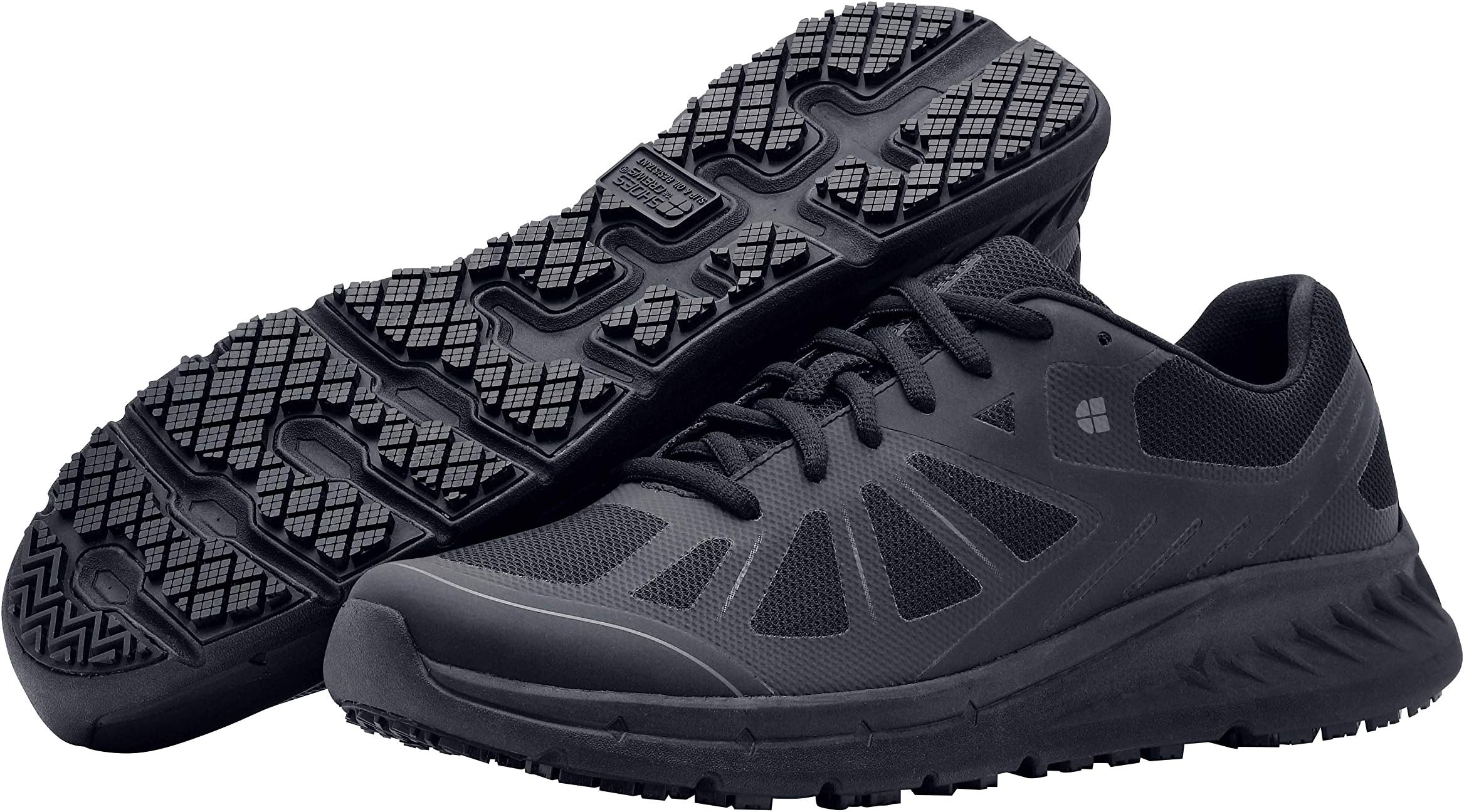 Shoes for CrewsShoes for Crews Endurance II Men Work Shoes – Durable Trainers with Flexible, Slip-Resistant Sole, Lightweight, Breathable, Splash Protection – OB E SRC
