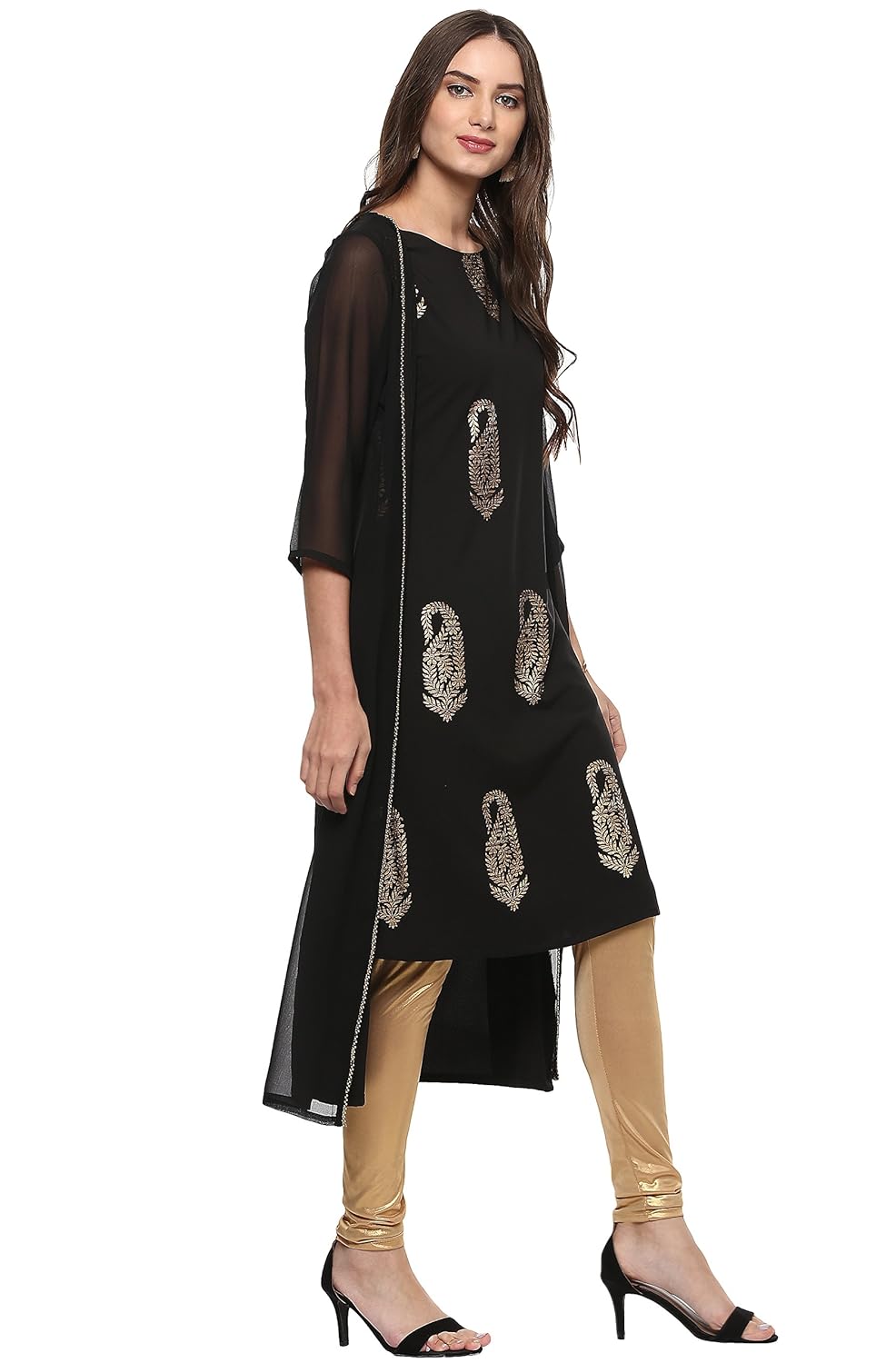 janasya women's polyester kurta