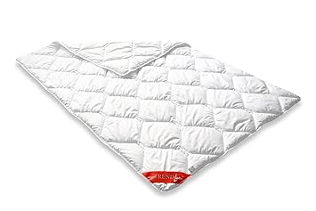 Badenia Bettcomfort Trendline Leicht Steppbett Micro Kochfest, 135 x 200 cm, weiß