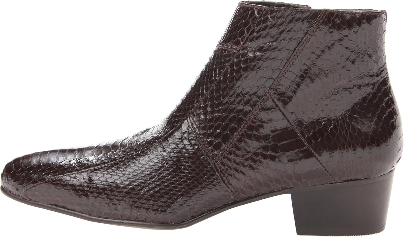 giorgio brutini snakeskin ankle boots