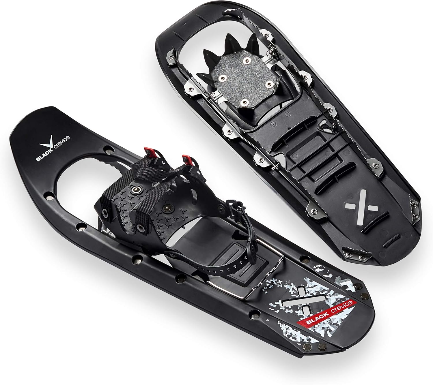 Black Crevice Snow Shoes: Amazon.de: Sport & Freizeit
