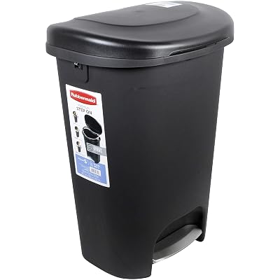 Rubbermaid -Top Lid Trash Can for Home, Kitchen and Bathroom Garbage