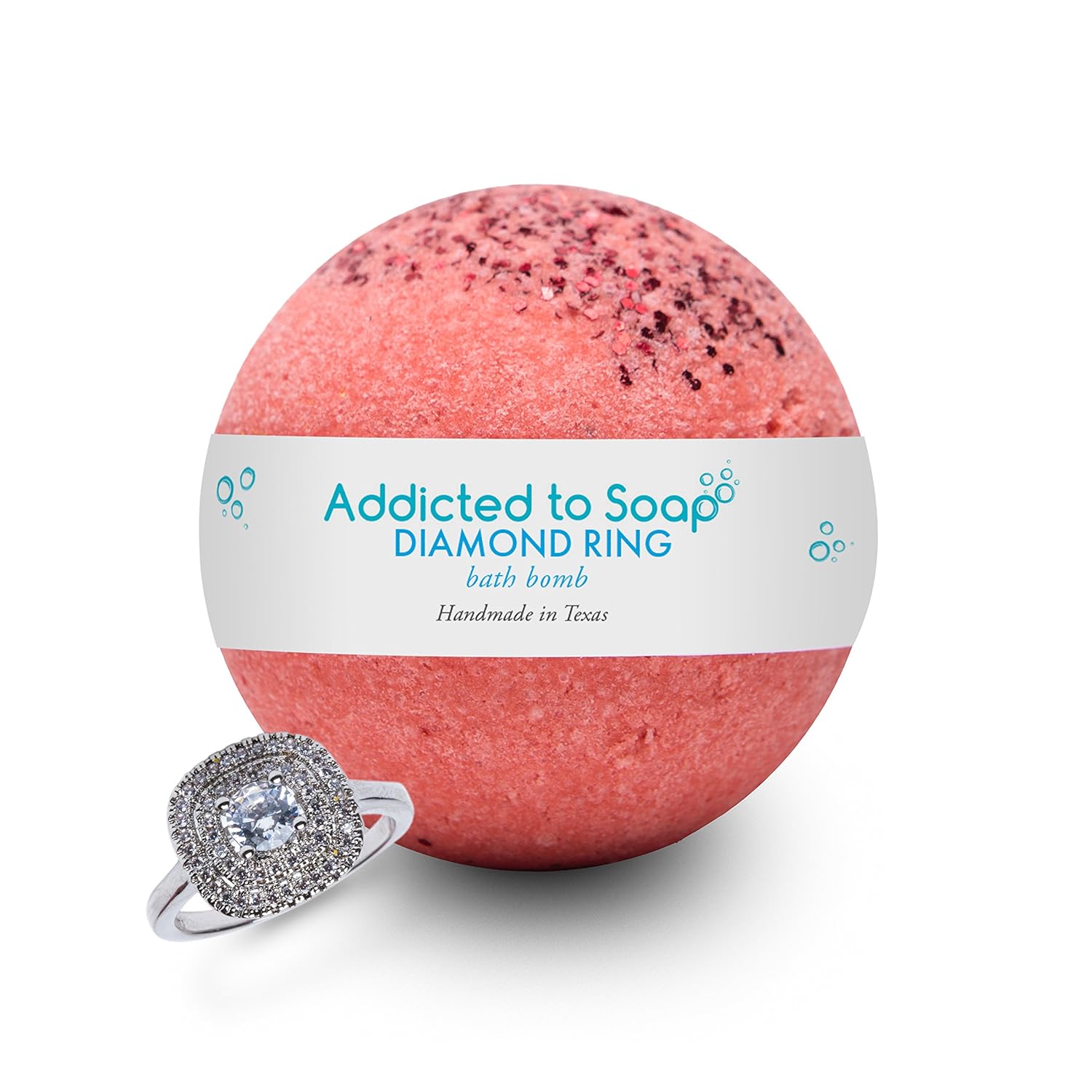 Addicted to Soap Diamond Ring Bath Bomb Ultra