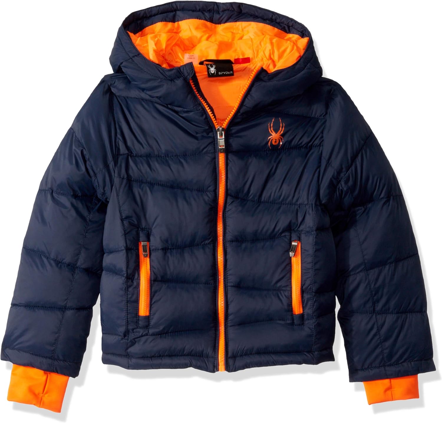 thumbnail image 2 of Spyder Boys' Puffer Jacket - Water Resistant & Fleece Lined Winter Coat For Ages 4-16 2 of 14