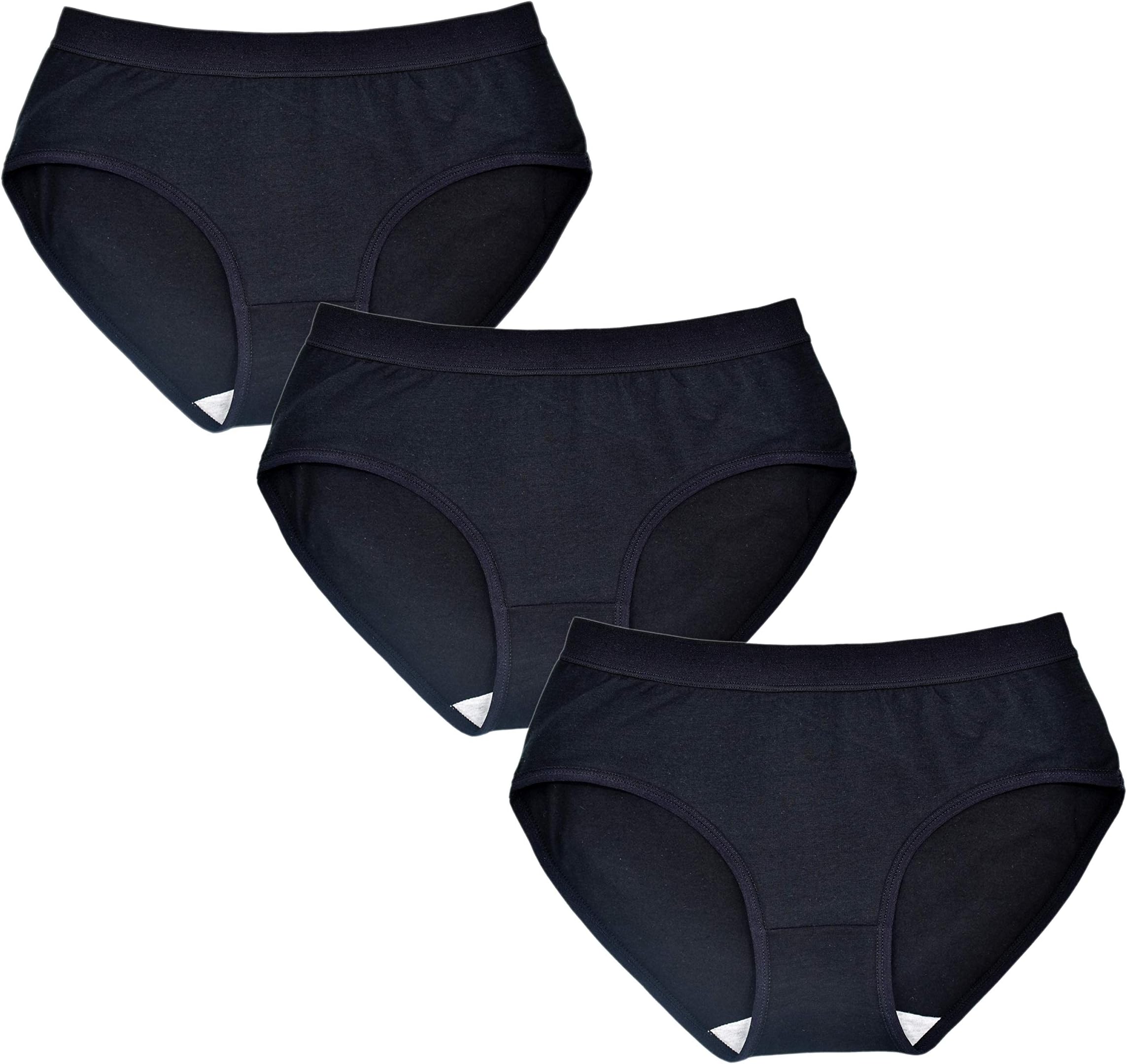 Big Girls Briefs Underwear Pack of 3
