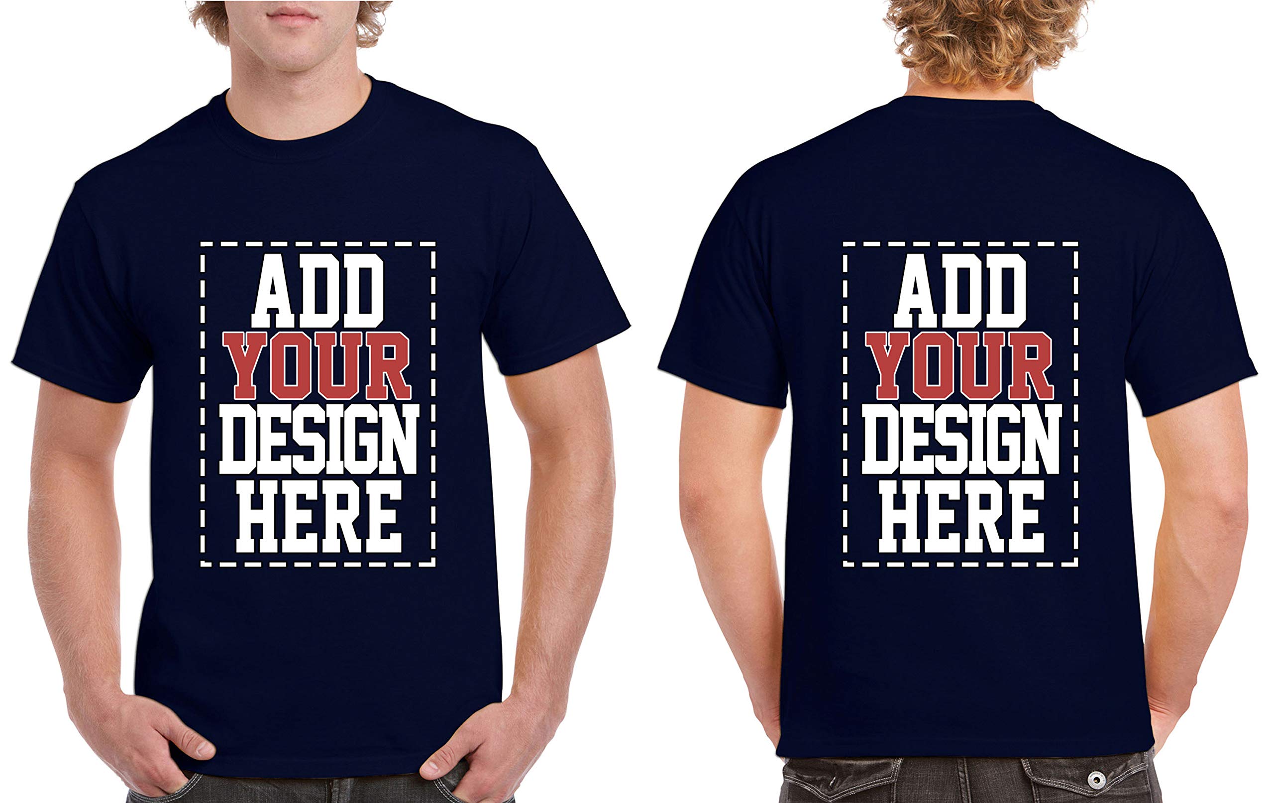 Custom 2 Sided TShirts Design Your OWN Shirt Front And Back