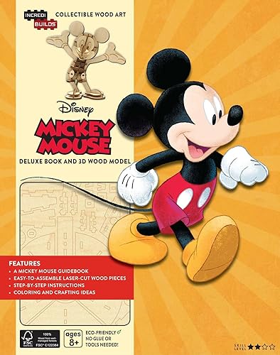 Download INCREDIBUILDS MICKEY MOUSE DLX MODEL W BOOK PDF