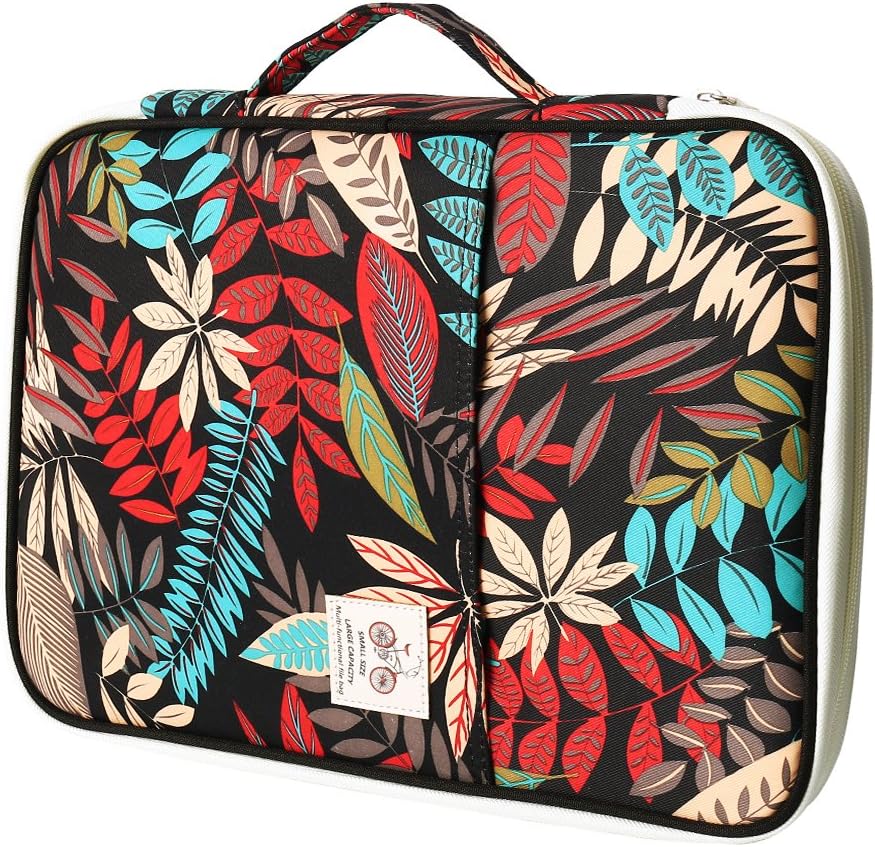 A4 Travel Document Case Passport Holder Wallet Waterproof Oxford File Folder Organiser Message