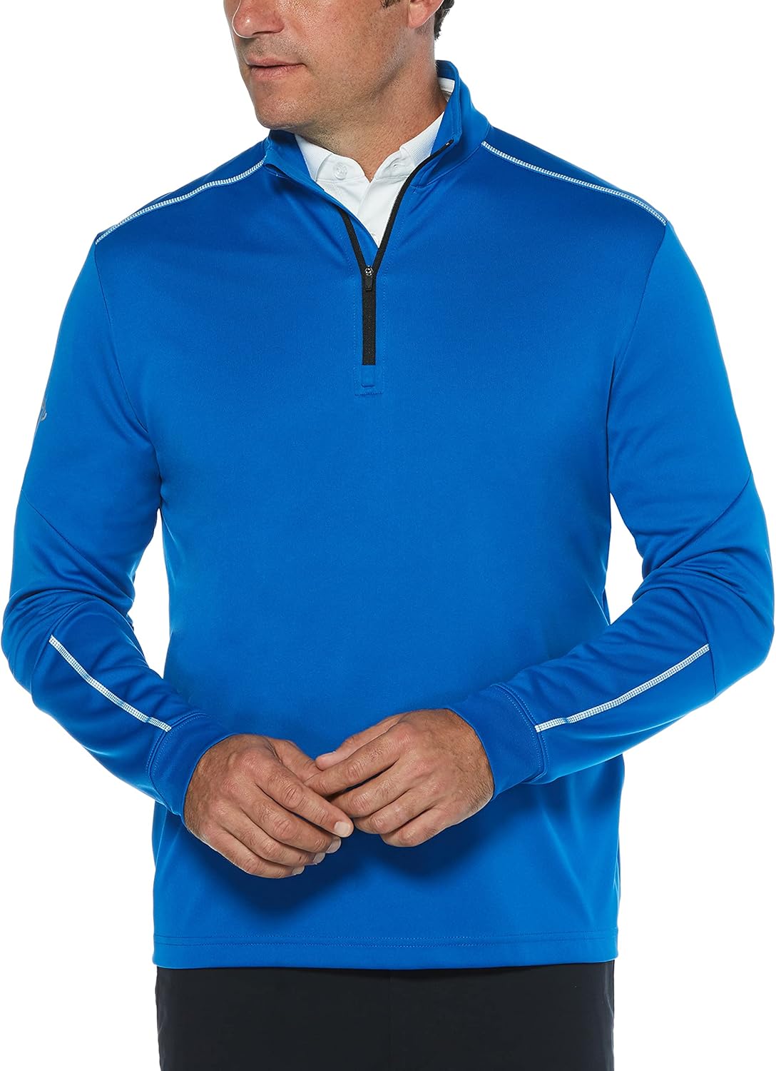 Callaway Men's Long Sleeve Opti-Repel 1/4-Zip Jacket : Clothing