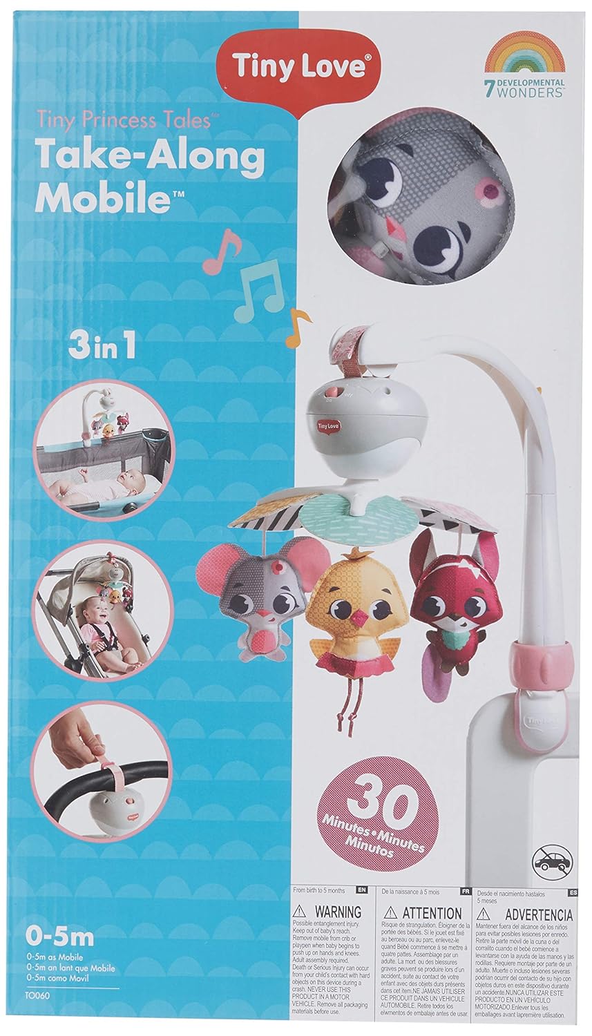 tiny love tiny princess take along mobile