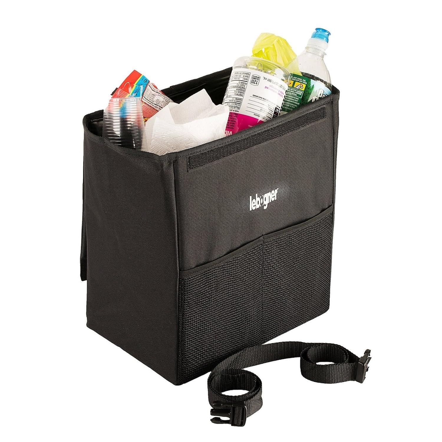 Sturdy Auto Trash Container Perfect To Hold On Car Seat Headrest Or Car