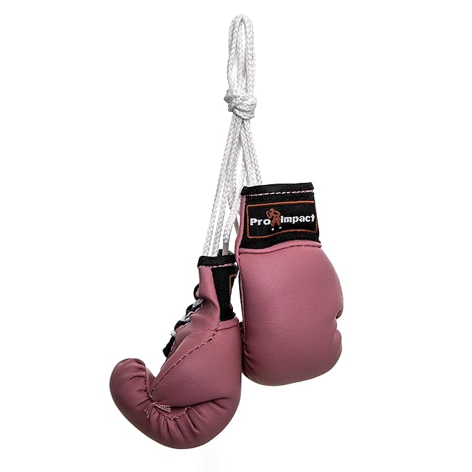 Pro Impact Mini Boxing Gloves (1 Pair Pink) Boxing