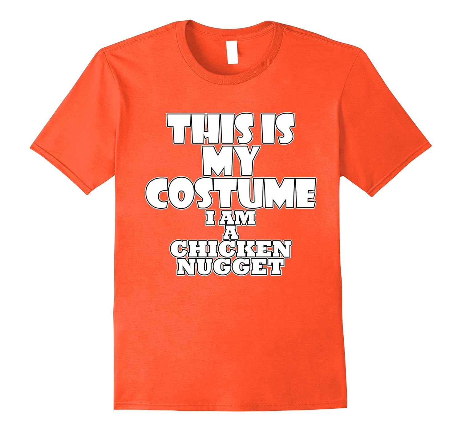 Chicken Nugget Funny New Year Costume Idea T-Shirt-ANZ