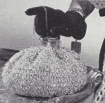 crochet evening bag pattern