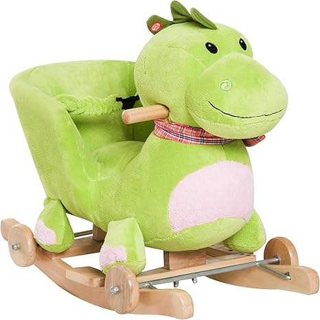 ride on plush dinosaur