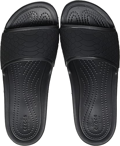 Amazon Crocs クロックス レディース スライドサンダル ビーチサンダル