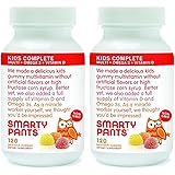 SmartyPants Children's All-in-One Multivitamin Plus Omega-3 Plus Vitamin D, 120 COUNT (Pack of 2)
