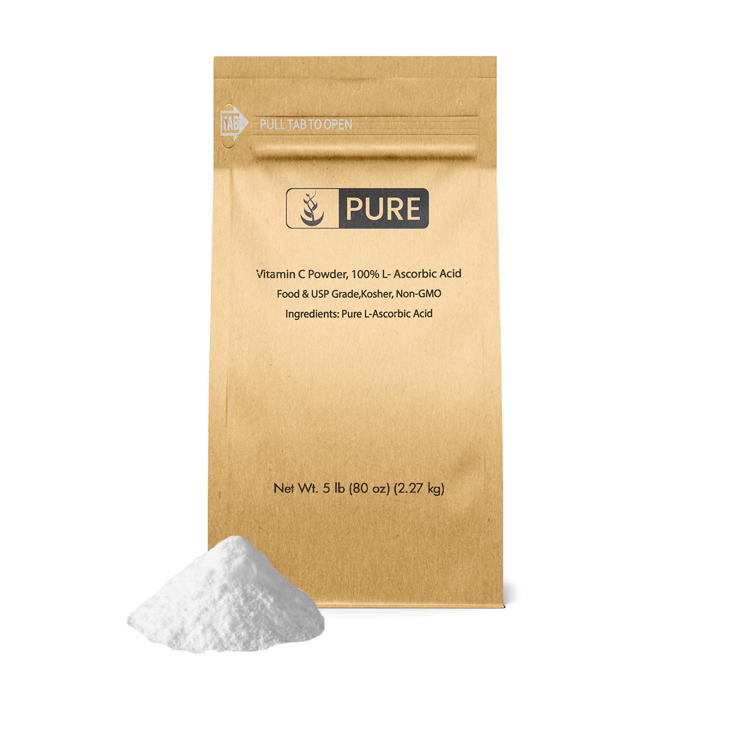 Pure Vitamin C Powder 5 Lb Eco Friendly Packaging Ascorbic Acid Diy Skin Care Antioxidant Buy Online In India At Desertcart In Productid