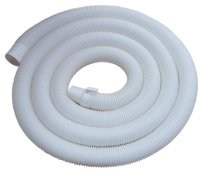 Irkaja 5 Meter Washing Machine Corrugated Plastic Flexible Waste Water Outlet Drain Hose Pipe