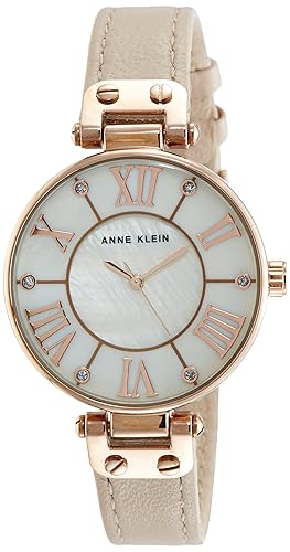 Anne Klein New York Analog White Dial Women's Watch - AK109918RGLPJ