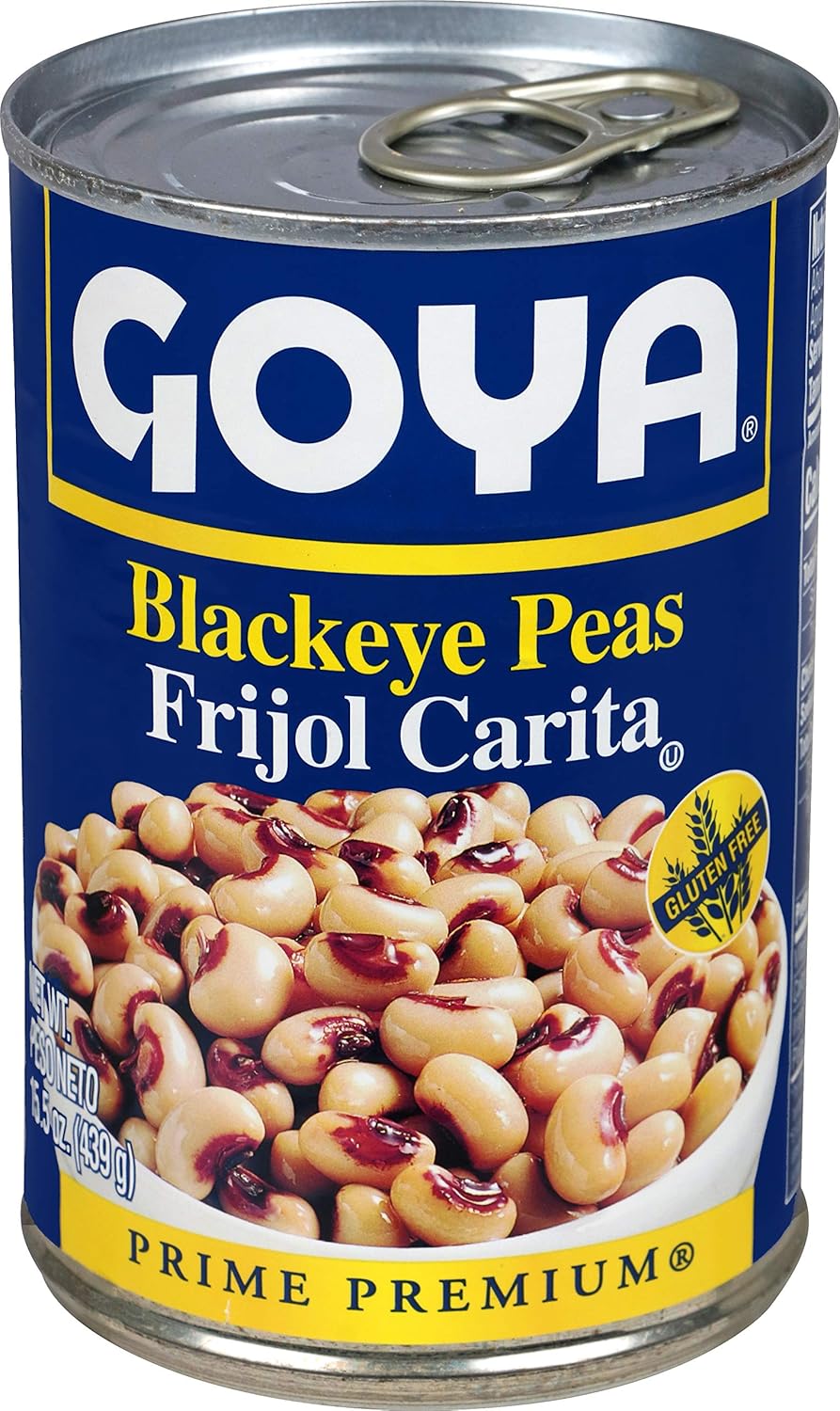 Goya Foods Canned Blackeye Peas, 15.5 Ounce
