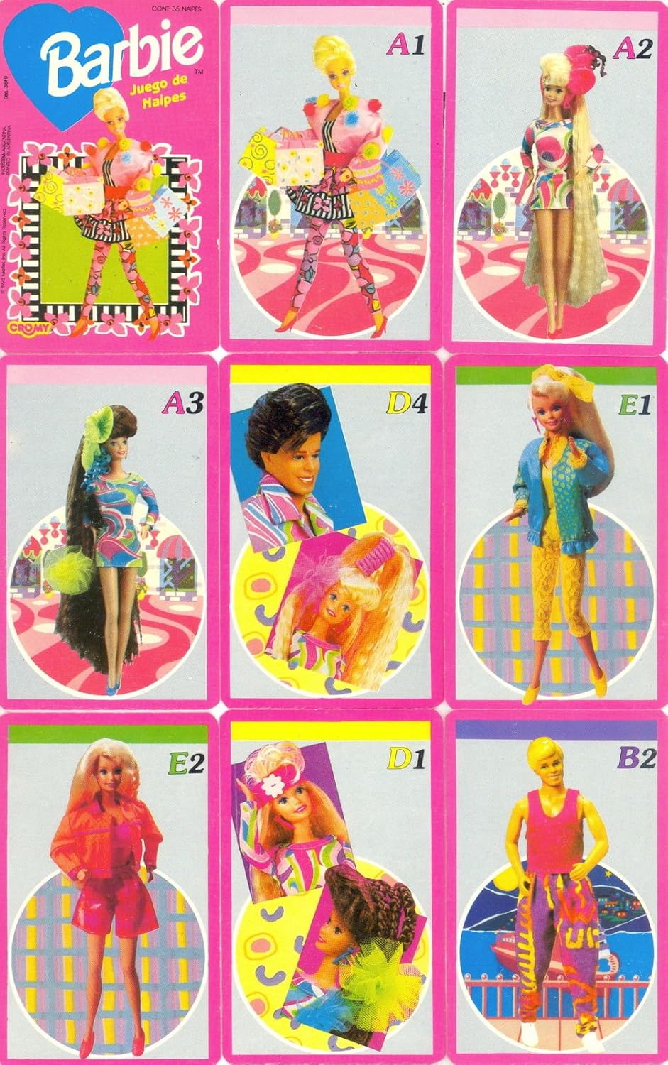 barbie card game