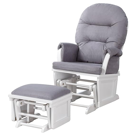 4baby elle glider chair grey