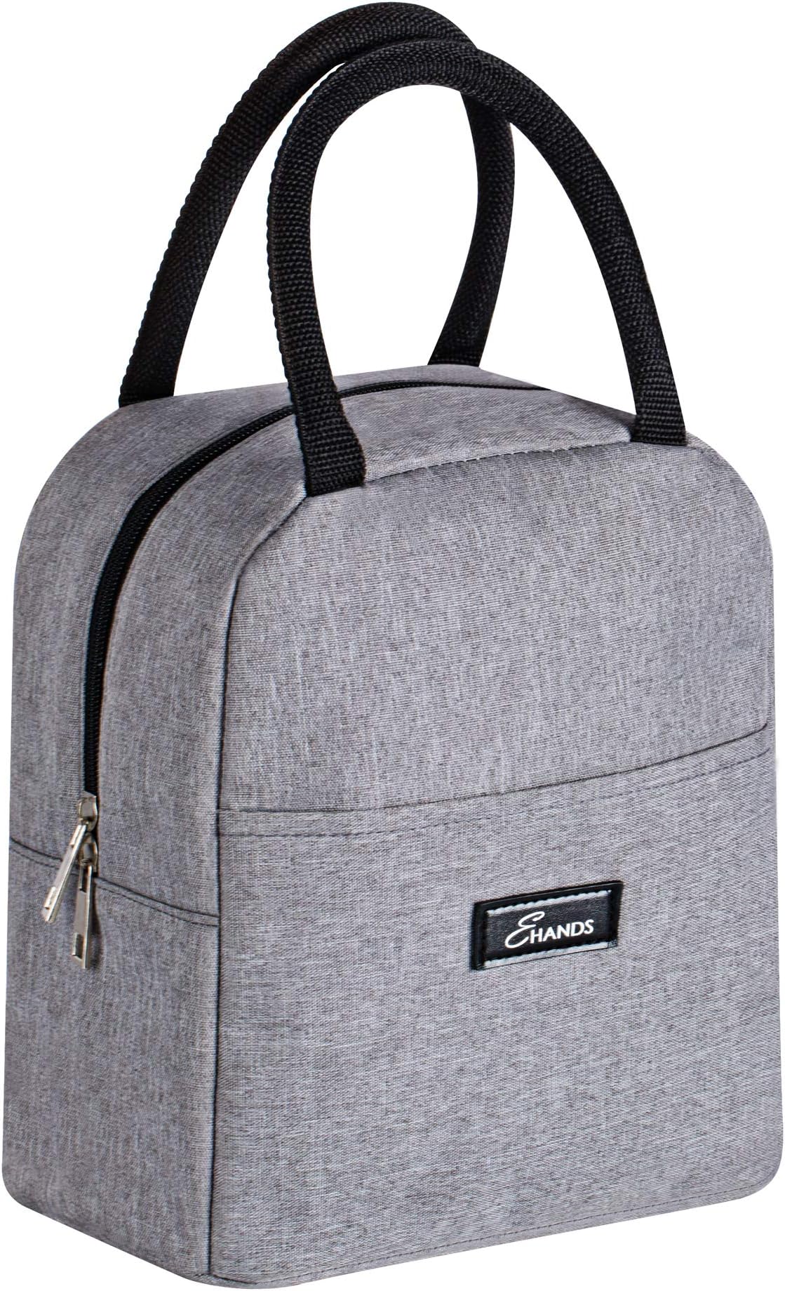 Lunch Bags for Women - EHANDS Insulated Thermal Lunch Bag for Lunch Box and Container, Small Lunch Box Large Capacity for Adult Women, Men, Work, Office, Travel, Picnic, College