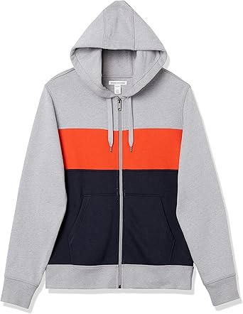 amazon essentials men's hooded fleece sweatshirt