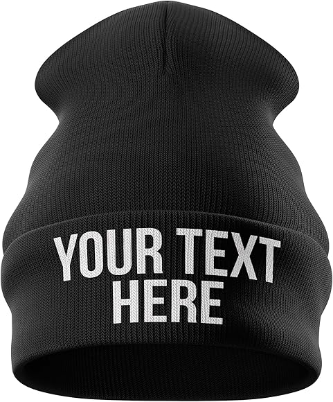 personalised winter hats