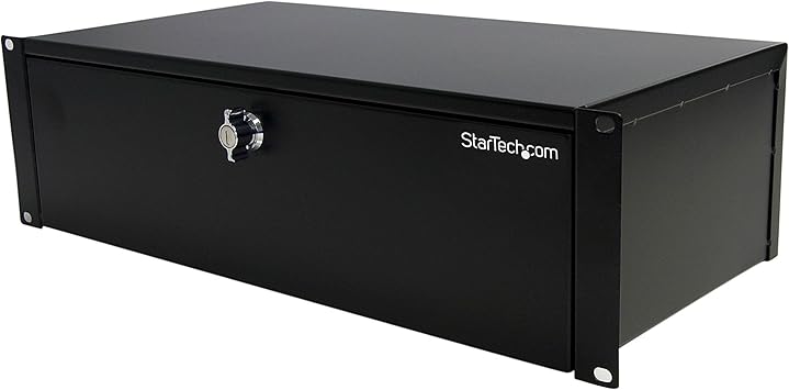 Amazon Com Startech Com 3u 9in Deep Rackmount Locking Storage