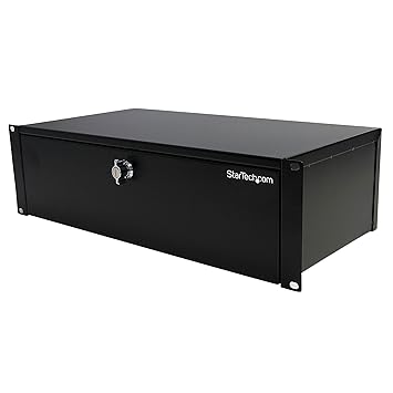 Buy Startech 3u 9in Deep Rack Mount Locking Storage Drawer Online