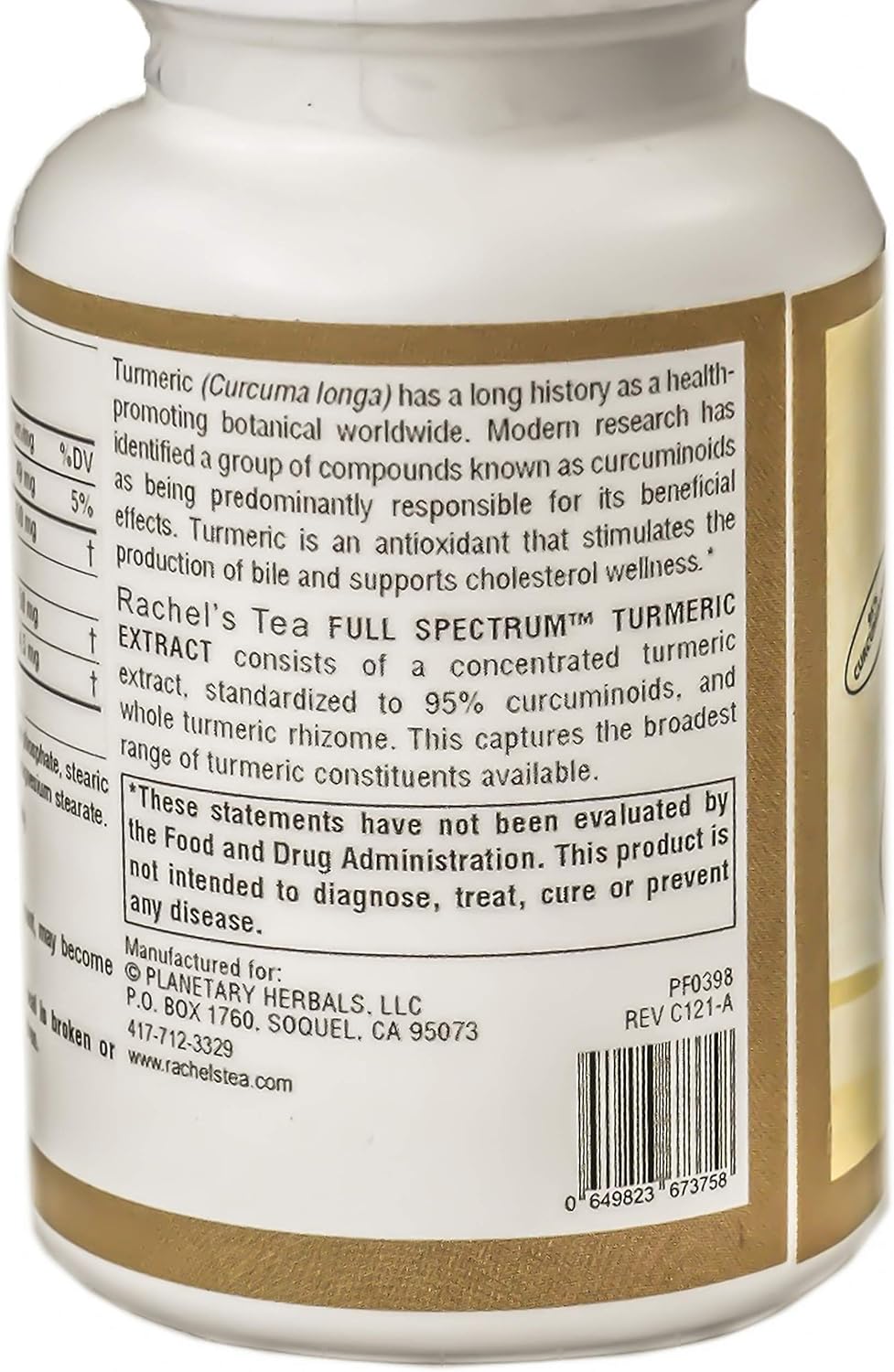 Turmeric Extract with Bioperine TM and 95 curcuminoid 60 Tablet, 450