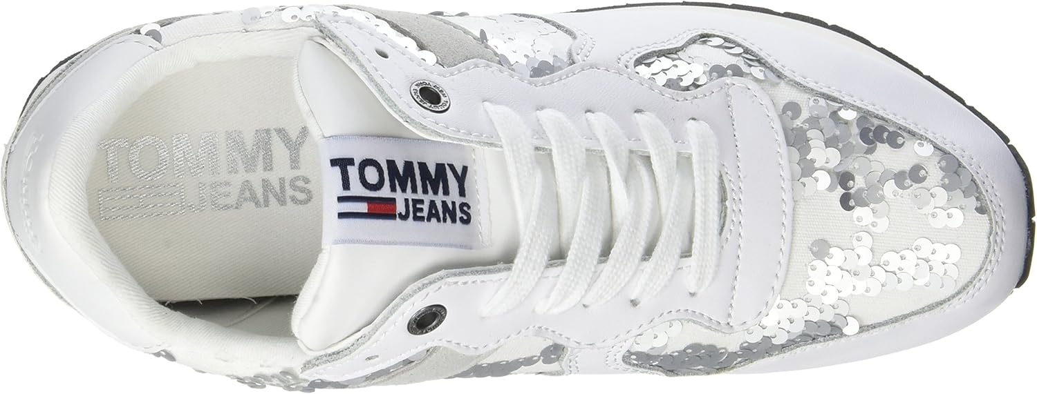 tommy hilfiger white tj low cut sneaker trainers