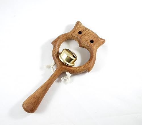 baby rattle wooden