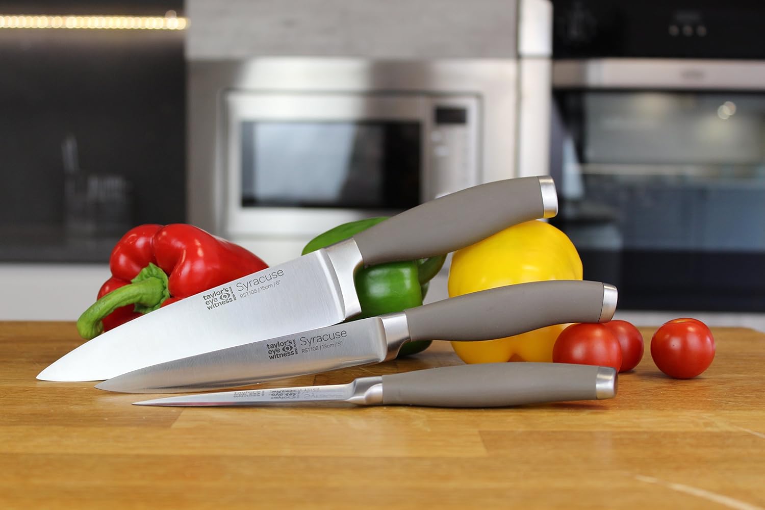 Taylors Eye Witness Syracuse Kitchen Knife 3pce Set, Paring 9cm/3.5” - Image 3