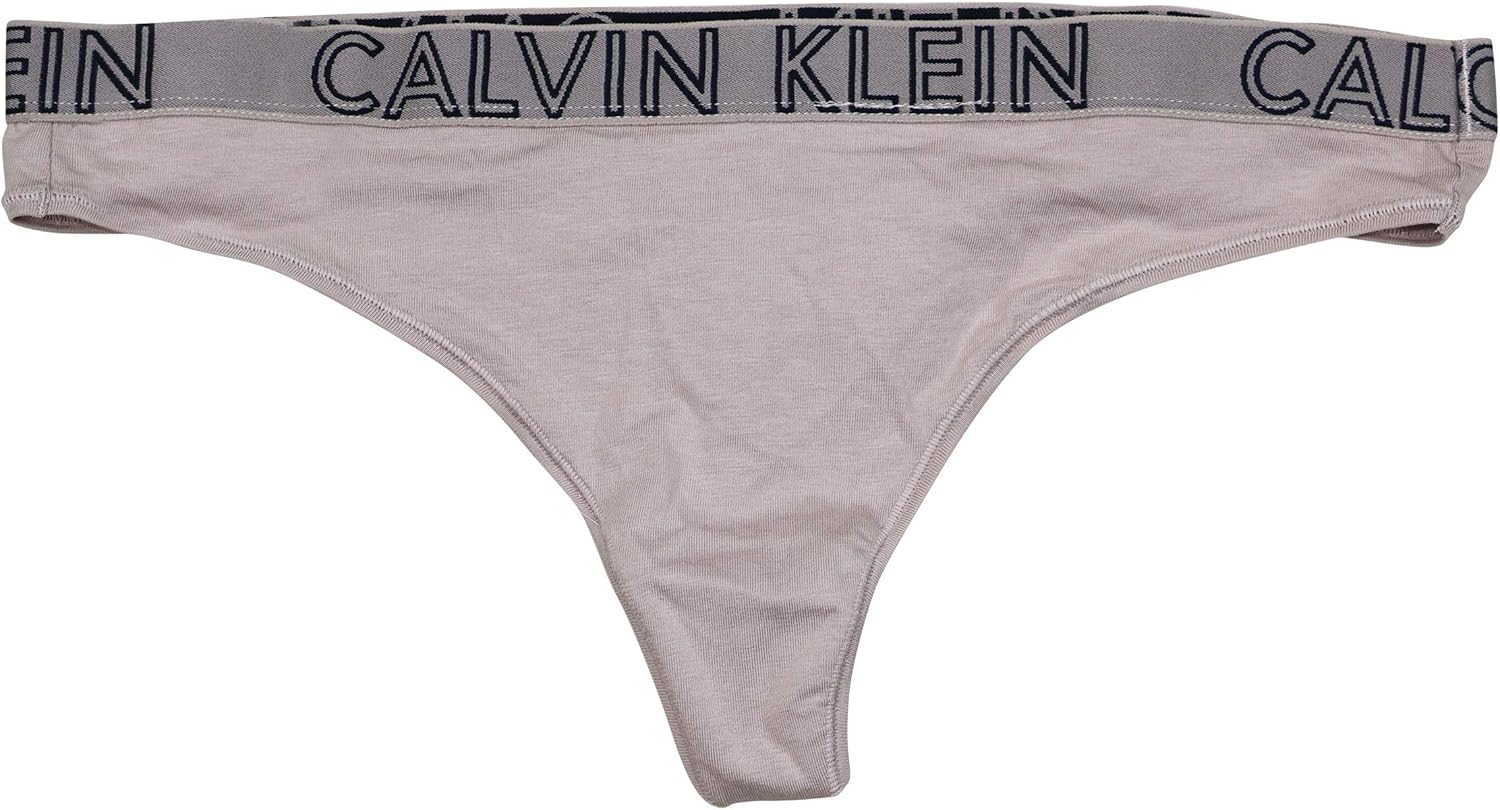 Calvin Klein Ultimate Cotton Tanga Panty - Plateado - S: Amazon.es: Ropa y accesorios