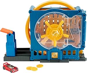 Hot Wheels - City Super Explosión en el Banco, Pistas de ...