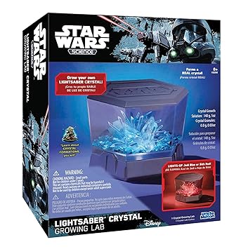 Uncle Milton Star Wars Science Lightsaber Crystal Growing Lab, Multi Color