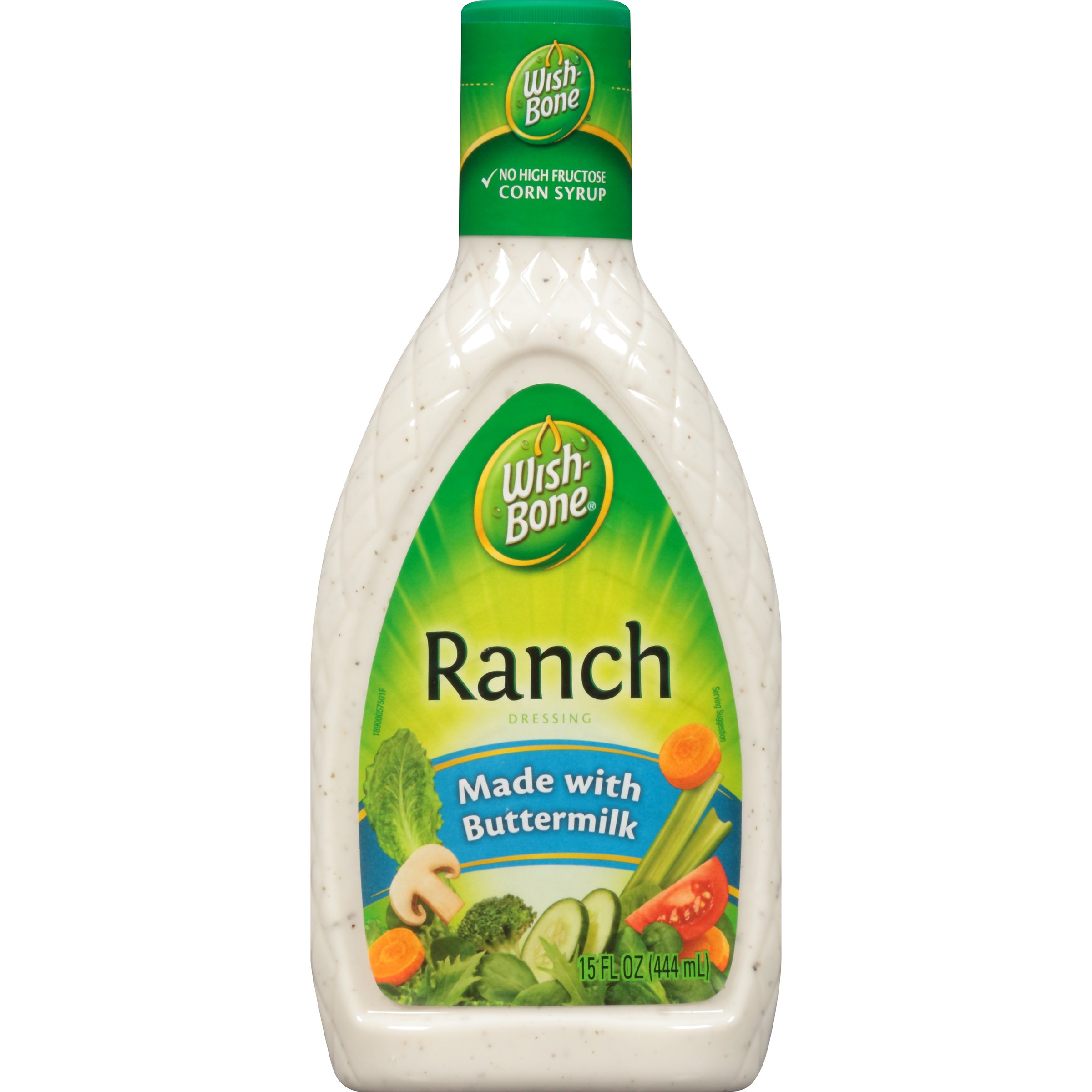 WishBone Salad Dressing, Creamy Italian, 15 Ounce